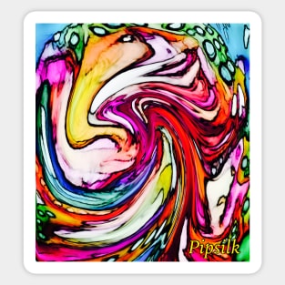 swirl Sticker